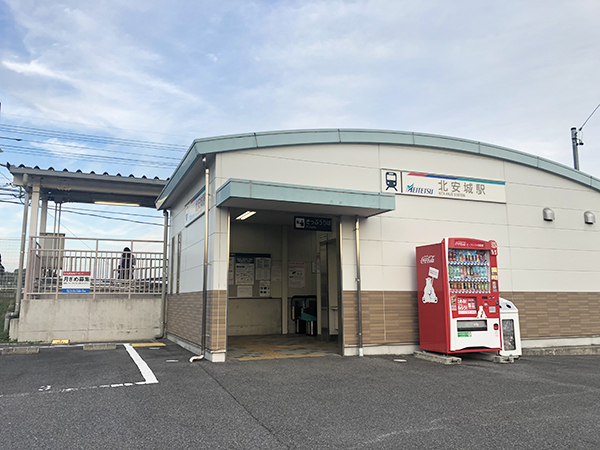 名鉄西尾線 北安城 画像